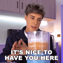 It'S Nice To Have You Here Raphael Gomes GIF - It'S Nice To Have You Here Raphael Gomes I'M Glad To See You Here GIFs