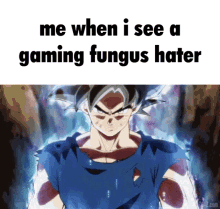 The Gaming Fungus Goku GIF - The Gaming Fungus Goku Gaming Fungus GIFs