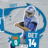 Detroit Lions (14) Vs. Miami Dolphins (0) First Quarter GIF - Nfl National Football League Football League GIFs