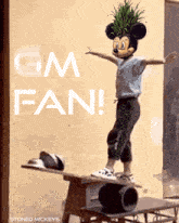 Stoned Mickeys Gm GIF - Stoned Mickeys Gm Acrobats GIFs