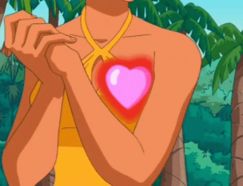 love heart beating animation