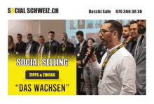 baschi sale linkedin social selling sales sales tipps