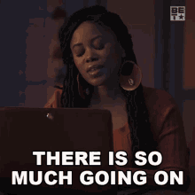 There Is So Much Going On Imani GIF - There Is So Much Going On Imani Summer Of Chills GIFs