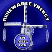 windmill renewable energy big fan wind energy reusable power