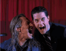 Kyle Mac Lachlan Evil Laugh GIF - Kyle Mac Lachlan Evil Laugh Twin Peaks GIFs