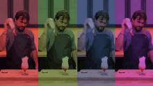 Color Shake Educated Barfly GIF