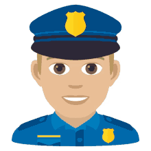 policeman joypixels