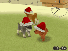 Nintendo Ds Christmas GIF - Nintendo Ds Christmas Santa Hat GIFs