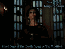 blood orgy of she devils ted v mikels gene willow escapists advisor lila zaborin