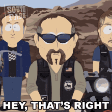 Hey Thats Right Harley Rider GIF - Hey Thats Right Harley Rider South Park GIFs
