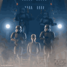 In Formation Star Wars The Bad Batch GIF - In Formation Star Wars The Bad Batch Marching GIFs