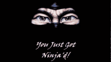 Ninja Got Ninja GIF - Ninja Got Ninja GIFs