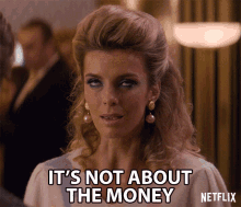 Its Not About The Money Eyeroll GIF - Its Not About The Money Not About The Money Eyeroll GIFs