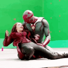 Scarlet Witch Vision GIF