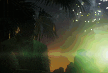 a man in a suit stands in front of a fireworks display with the word kepler at the bottom