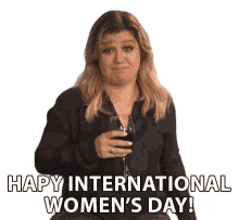 happy international womans day girl power you go girl wine lets drink