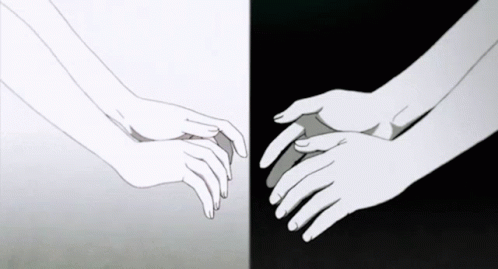 Monochrome Anime GIF - Monochrome Anime Hand Holding - GIF-ləri kəşf
