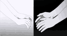 Monochrome Anime GIF - Monochrome Anime Hand Holding GIFs