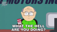 What The Hell Are You Doing Herbert Garrison GIF - What The Hell Are You Doing Herbert Garrison South Park GIFs