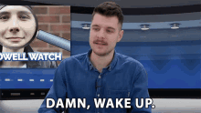 Damn Wake Up GIF - Damn Wake Up Benedict Townsend GIFs