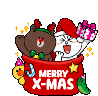 Brown And Sticker - Brown And Cony Stickers