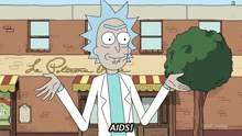 Rick And Morty Aids GIF - Rick And Morty Aids GIFs