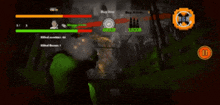 a screenshot of a video game with the number 66 at the top
