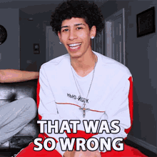 That Was So Wrong Eli Rivera GIF - That Was So Wrong Eli Rivera Gio And Eli GIFs
