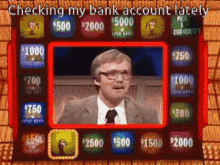 Press Your Luck No Whammies GIF - Press Your Luck No Whammies Checking My Bank Account GIFs
