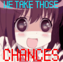 We Take Those Chances Smile GIF - We Take Those Chances Smile Anime GIFs