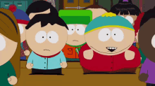 a group of south park characters including stanley and cartman