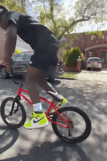 Bicycle Trick Nigel Sylvester GIF - Bicycle Trick Nigel Sylvester Riding A Bike GIFs