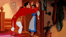Belle Beauty And The Beast GIF - Belle Beauty And The Beast Gaston GIFs