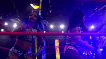 Tasha Steelz Kiera Hogan GIF - Tasha Steelz Kiera Hogan Impact Wrestling GIFs