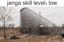 janga son of beast roller coaster demolition skill level