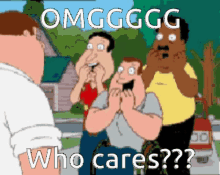 Family Guy Who Cares GIF