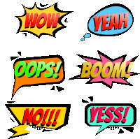 Wow Yeah Boom Yess Wowyess Sticker - Wow Yeah Boom Yess Wowyess Stickers