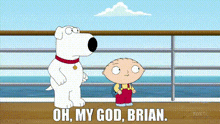 Brian Stewie GIF - Brian Stewie Oh My God Brian GIFs