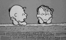 Don'T Take Life So Hard.  GIF - Peanuts Charlie Brown Stressed GIFs