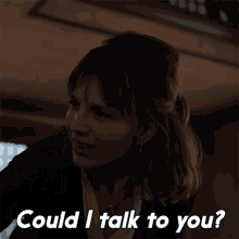 Could I Talk To You Kristen Bouchard GIF - Could I Talk To You Kristen Bouchard Evil GIFs