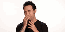 Oh No That Smells - Fallout Boy GIF - Fall Out Boy Peter Wentz Gross GIFs