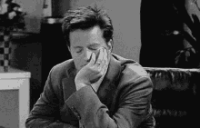 Tired Friends GIF - Tired Friends Chandler GIFs