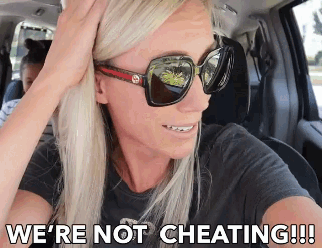 Cheating gif. Not cheating. It's not cheating. Cheating captions.
