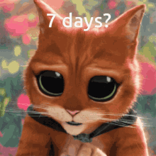 Puss In Boots 7days To Die GIF - Puss In Boots 7days To Die Puss In Boots Eyes GIFs