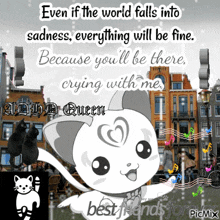 Hummy Suite Precure GIF - Hummy Suite Precure Even If The World Falls Into Sadness Everything Will Be Fine GIFs