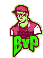 Roleplay Bvp Logo Sticker - Roleplay Bvp Bvp Logo Stickers