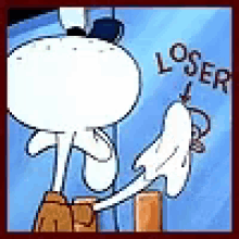 Loser Squidward GIF - Loser Squidward GIFs