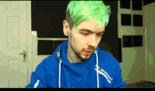 Jacksepticeye Youtuber GIF - Jacksepticeye Youtuber Green Hair GIFs