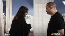 Helping You Wear Your Jacket Detective Olivia Benson GIF - Helping You Wear Your Jacket Detective Olivia Benson Detective Odafin Tutuola GIFs