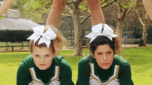 "Big Boned Cheerleaders Have So Much Time To Talk" GIF